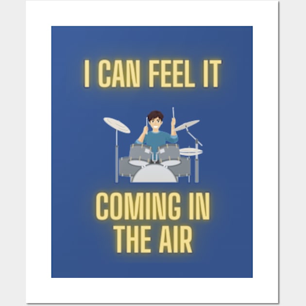 In the Air tonight Merch Wall Art by Seligs Music